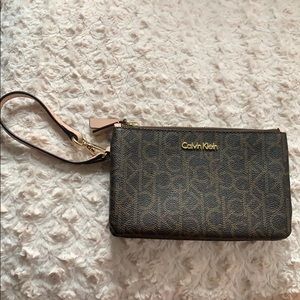 Calvin Klein large wristlet